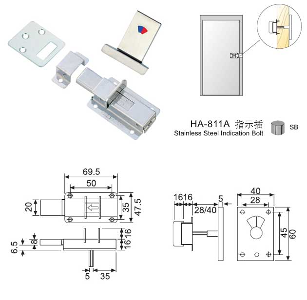 HA-811A指示插銷(xiāo)